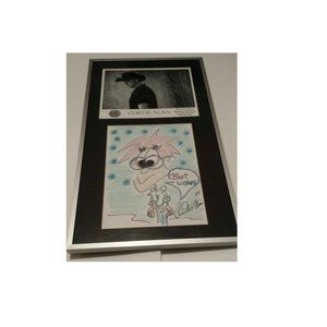 Curtis Alan Addicts Nashville Tennessee Signed Caricature 2004 Collectible Find